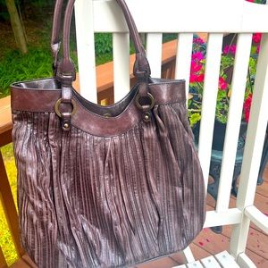Coldwater Creek - Brown Leather Handbag